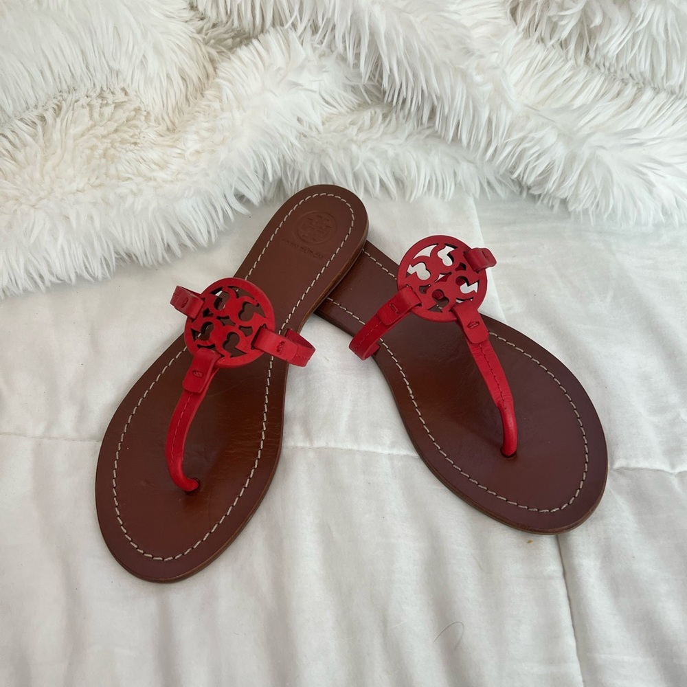 Tory Burch mini miller leather sandals